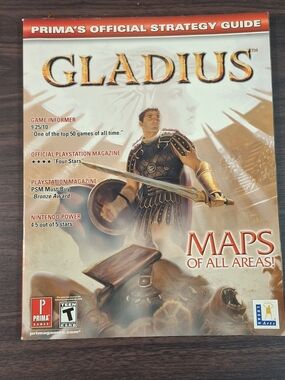 BEST OFFER? Gladius Official Strategy Guide Xbox